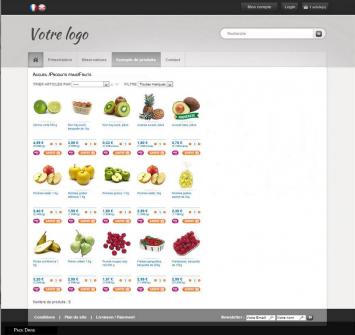 créer un site de vente en ligne pour vos produits alimentaires retirés en Drive